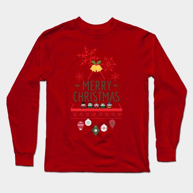 Merry Christmas Long Sleeve T-Shirt by BYVIKTOR